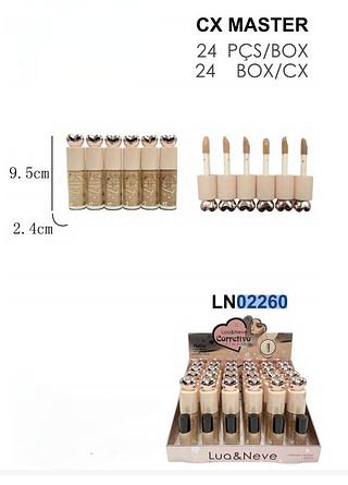 Lua e neve corretivo box 24pc