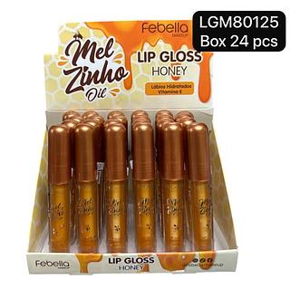 Febella Gloss Labial Lip Honey box 24 pçs