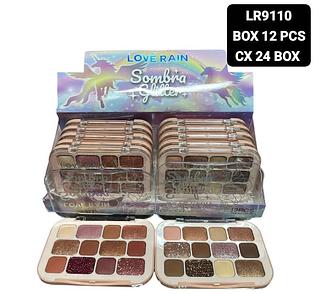 Love Rain Sombra Glitter box 12 pçs