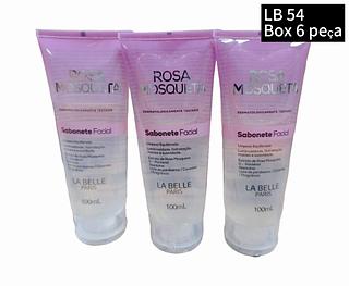 LA BELLA SABONETE FACAIL ROSA MOSQUETA BOX 6 PÇ