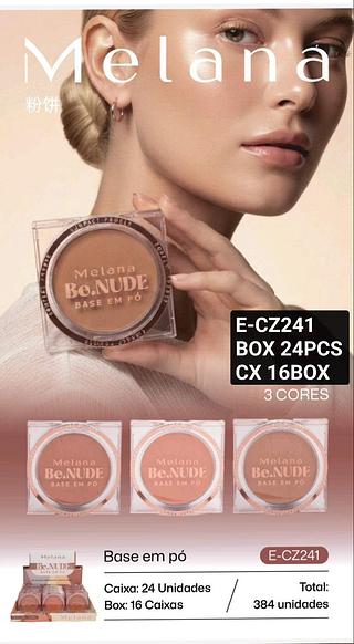 melana po compacto box 24 pç