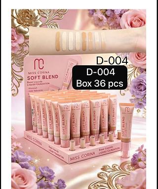 Miss Corina Base Liquida box 36 pçs