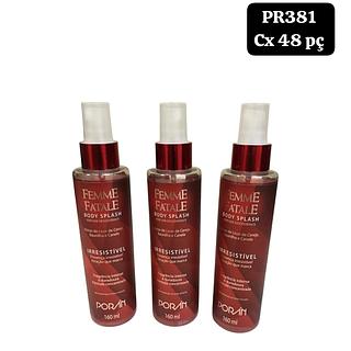 Porán Body Splash cx 48 pç