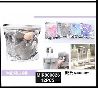 Miravia kit banho box 12 pc