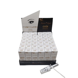 Amor Anjo Cola Cilios Branca box 36 pçs