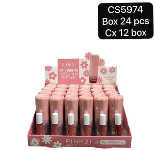 PINK 21 BLUSH LIQUIDO BOX 24 PÇ