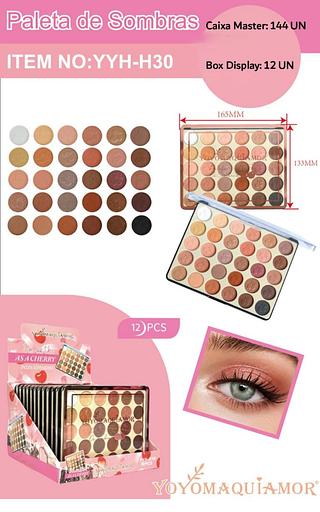 yoyo paleta de sombra box 12 pç