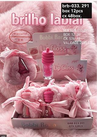 bobbi rara lip gloss box 12 pç