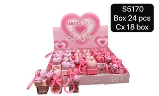 Sarah's Beauty Lip Gloss box 24 pçs