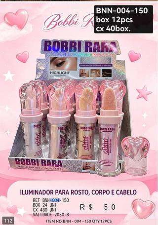 BOBBI RARA ILUMINADOR PO DE FADA BOX 12 PÇ