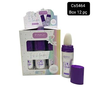 pink 21 po iluminador box 12 pç