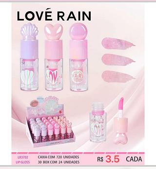 love rain lip gloss box 24 pç