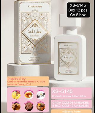 love rain perfume box 12 pç