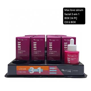 Max Love Sérum 3 em 1 BOX 24PÇS
