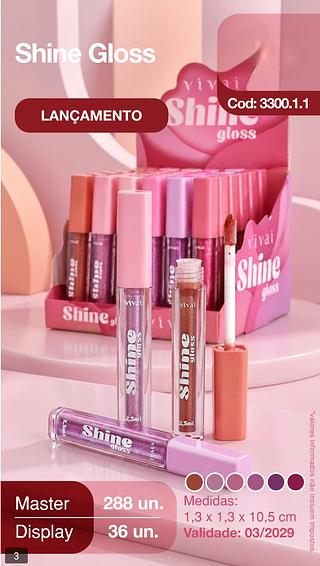 Vivai Lip gloss box 36 pçs