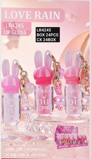 LOVE RAIN LIP GLOSS BOX / 24PÇS