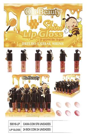 ola beauty lip gloss box 24 pç