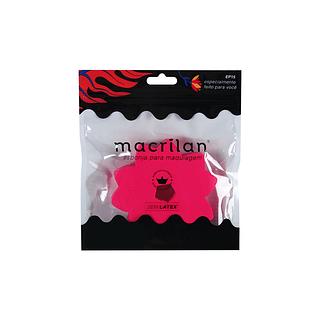 Macrilan Esponja Para Maquiagem Flor 10 MINI BOX 12PÇS