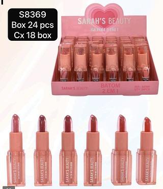 Sarah's Beauty Batom 2 in 1 box 24 pçs