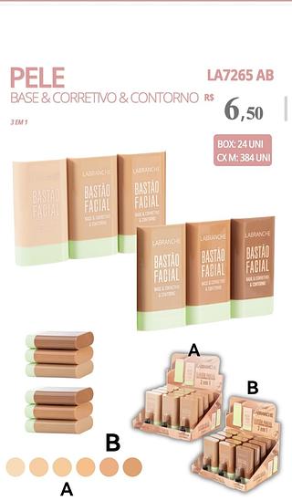 labranche base 3 em 1 box 24 pç