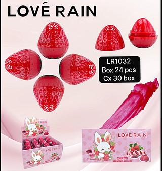Love Rain Lip Balm box 24 pçs