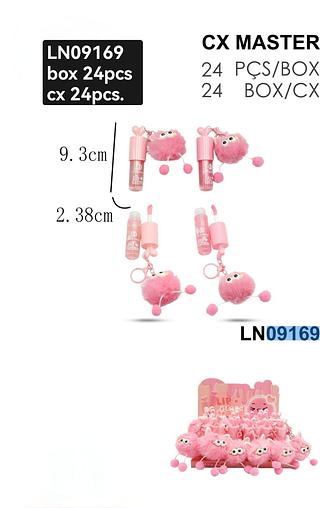 lua e neve lip gloss box 24 pç