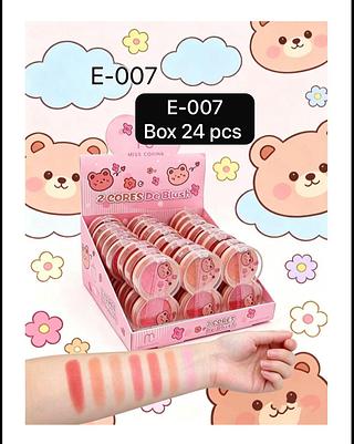 Miss Corina 2 Cores de Blush box 24 pçs