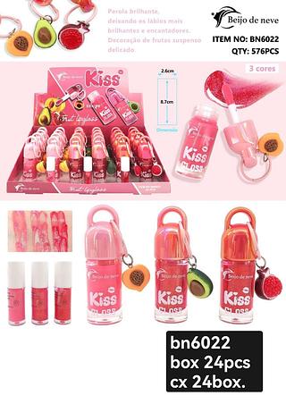Beijo de neve Lip gloss box 24 pçs