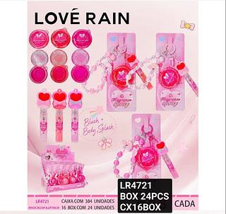 love rain lip gloss box 24 p´ç
