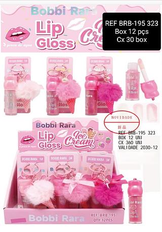 boobi rara lip gloss box 12 pç