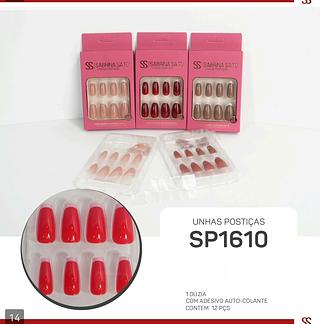 Unha Sabrina sato box 12 pc