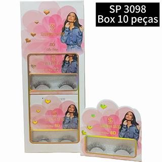 Sabrina sato cilios portiços 1 par box 10 pç