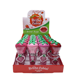 Lua&Neve Brilho Labial Morango