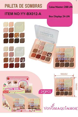 yoyo paleta de sombra box 24 pç