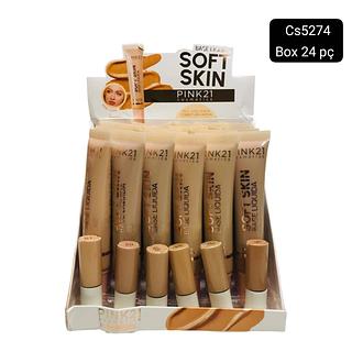 pink 21 base spft skin box 24 pç