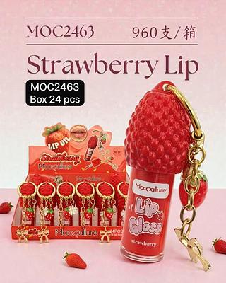 Lip Oil Strawberry box 24 pçs