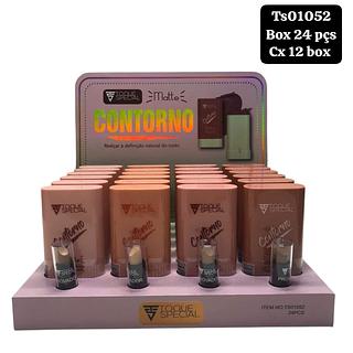 Toque especial contorno em bastao box 24 pç