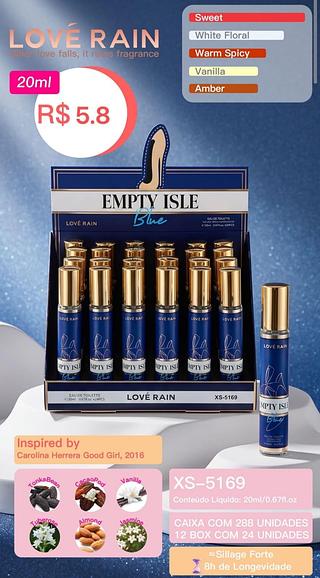 Love rain perfume box 24 pçs