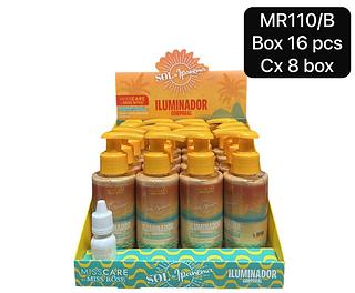 Iluminador Corporal Miss Rôse Sol De Ipanema Dourado Da Lapa Mr110 100ml