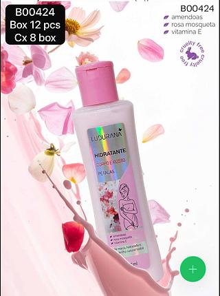 Ludurana Hidratante Corpo e Rosto Petalas BOX 12 PÇS