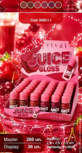 Vivai Lip gloss box 36 pçs