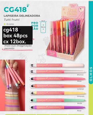 city grils lapis delineador box 48pç