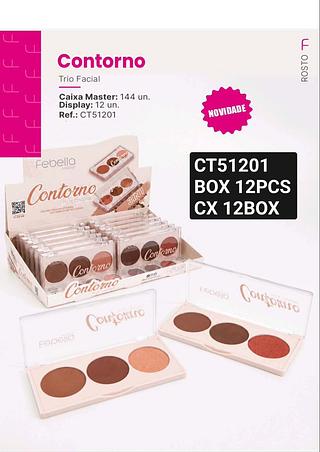 febella contorno box 12 pç