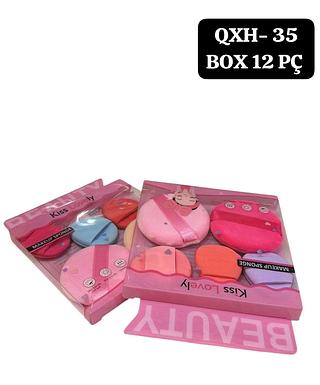 kit esponja box 12 pç