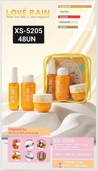 Love rain kit corporal cx 48 pcs