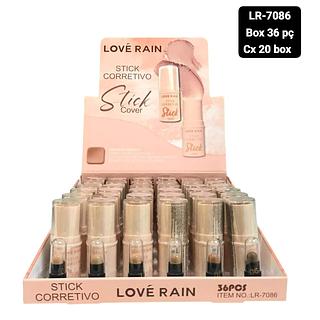 Love rain corrtivo bastao box 36 pç