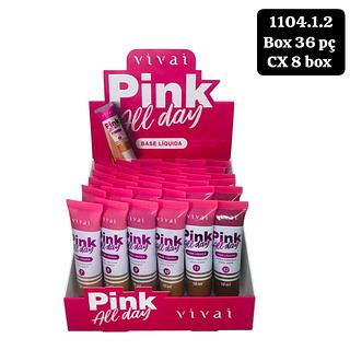 Vivai base pink all day box 36 pç