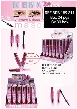boobi rara mascara de cilios box 24 pç