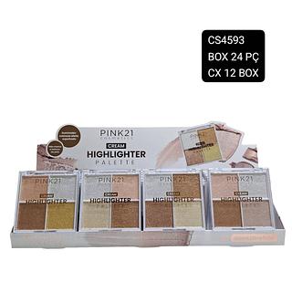 PINK 21 ILUMINADOR BOX 24PÇS