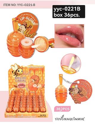 Yoyo Maquiamor Lip Oil Honey box 36 pçs